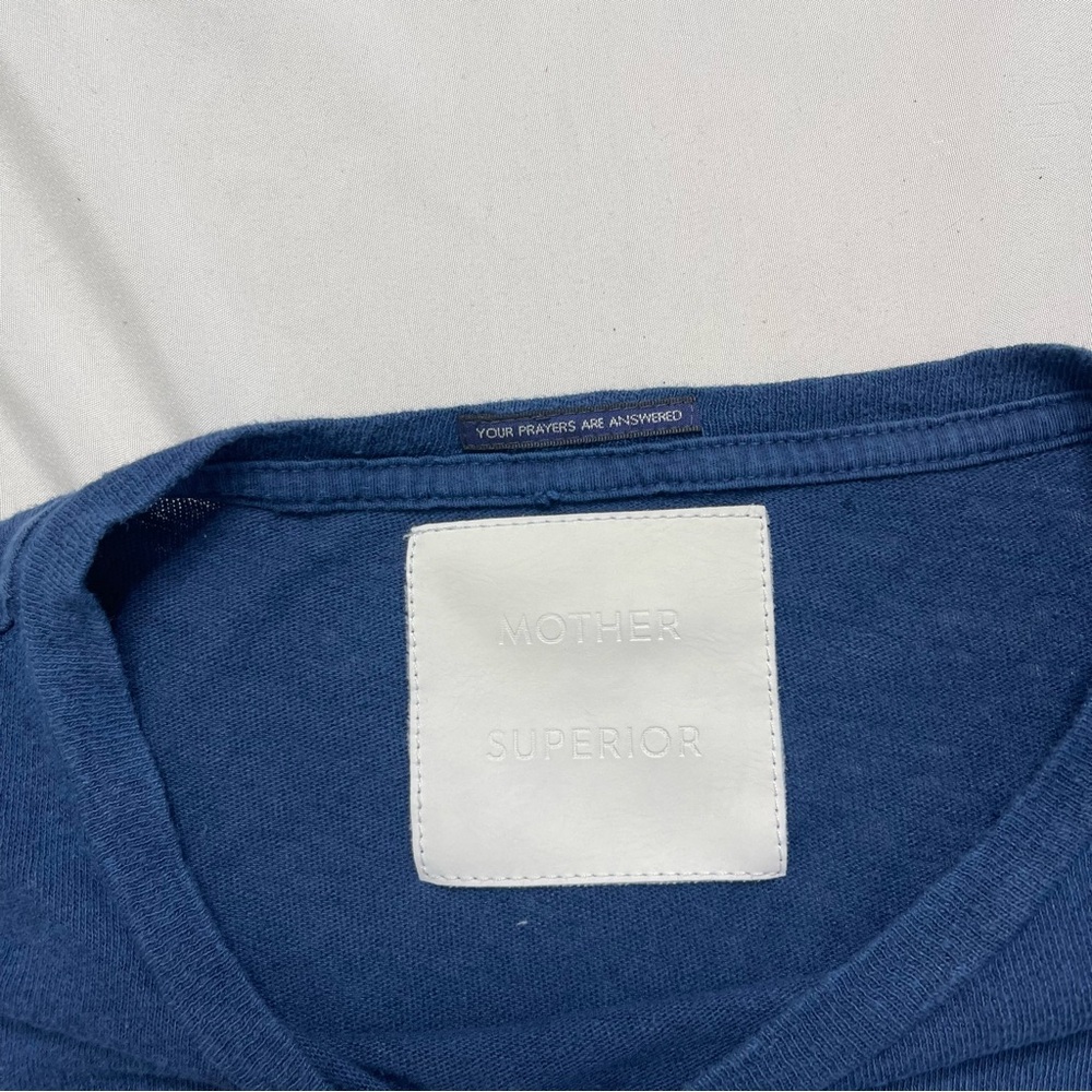MOTHER Blue Short Sleeve Tee - Picture 3 of 5